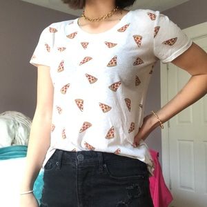 Pizza graphic t-shirt
